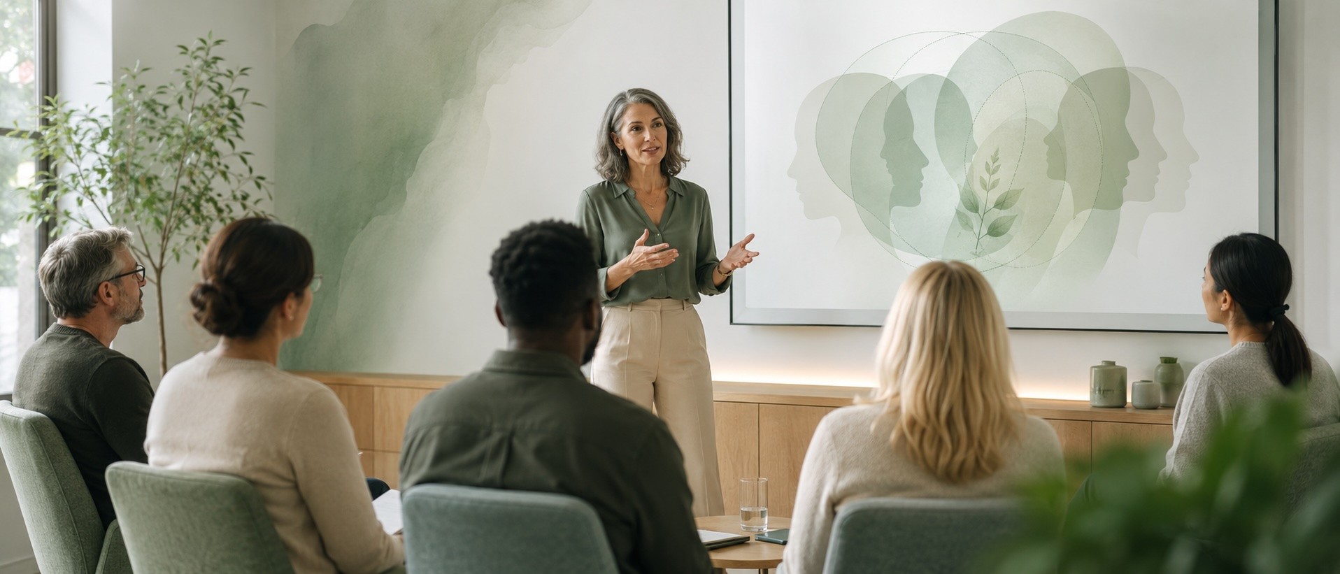 Dissociation training delivered to a group